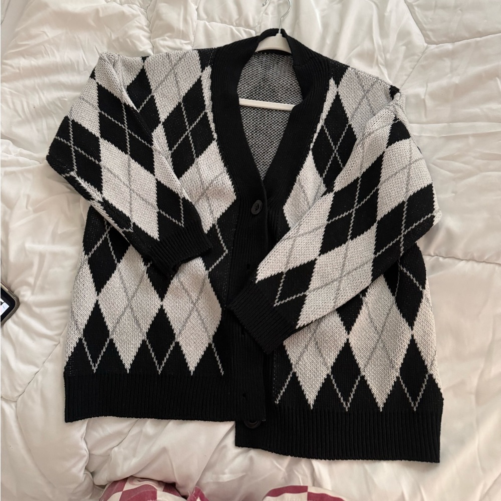 Black & White cardigan